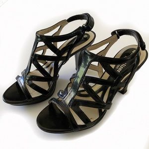 Naturalized Danya Strappy Black Heels Size 7M